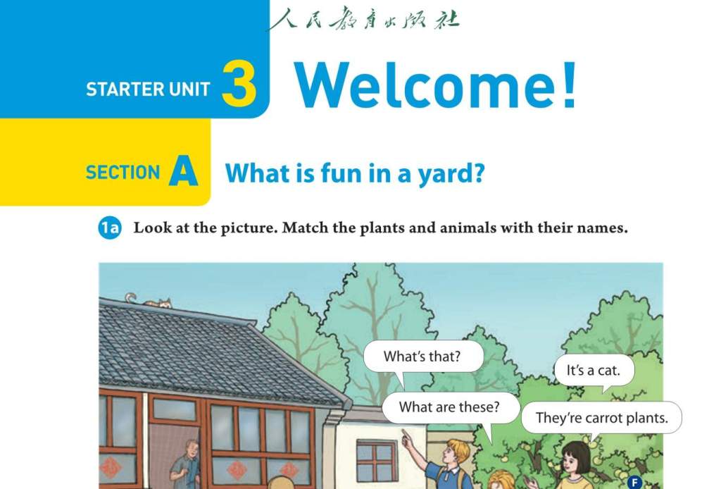 图片[1]-人教版2025最新七年级上册英语Srarter Unit 3单词课文文本+听力-温故知新